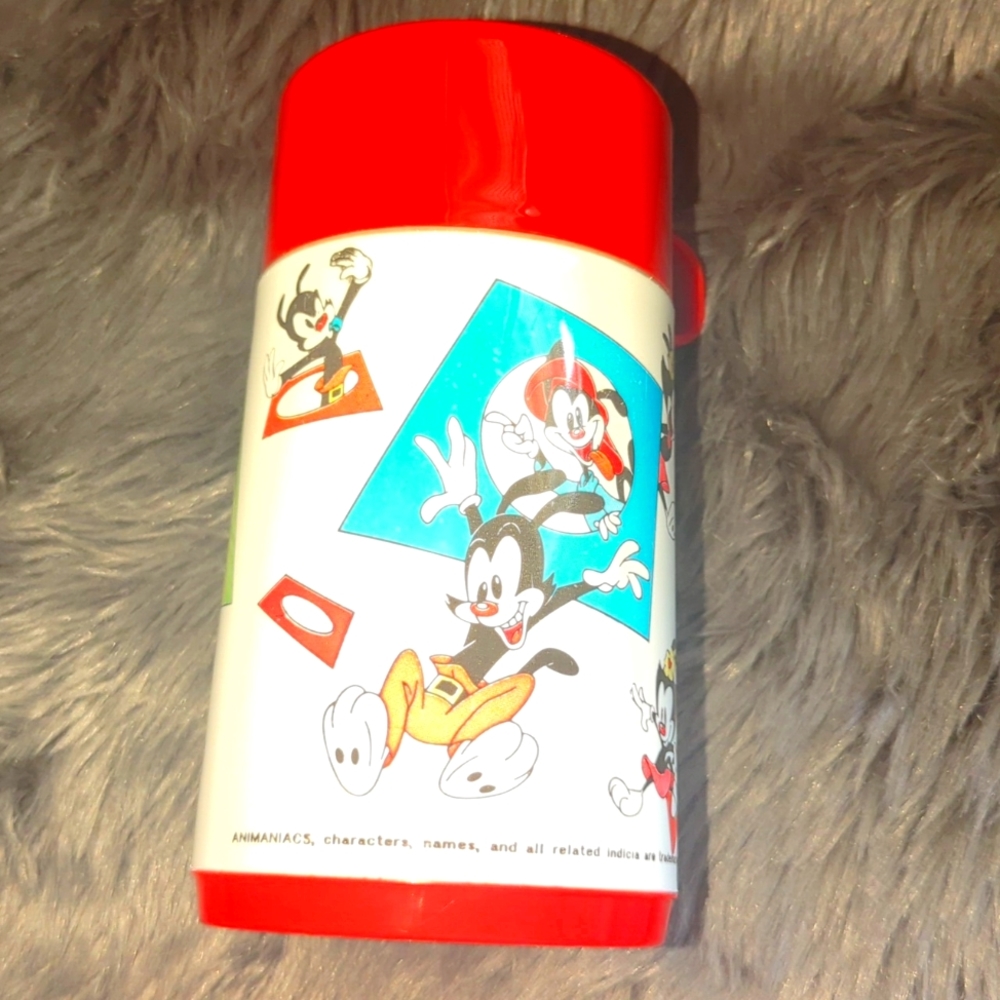 Animaniacs thermos container
